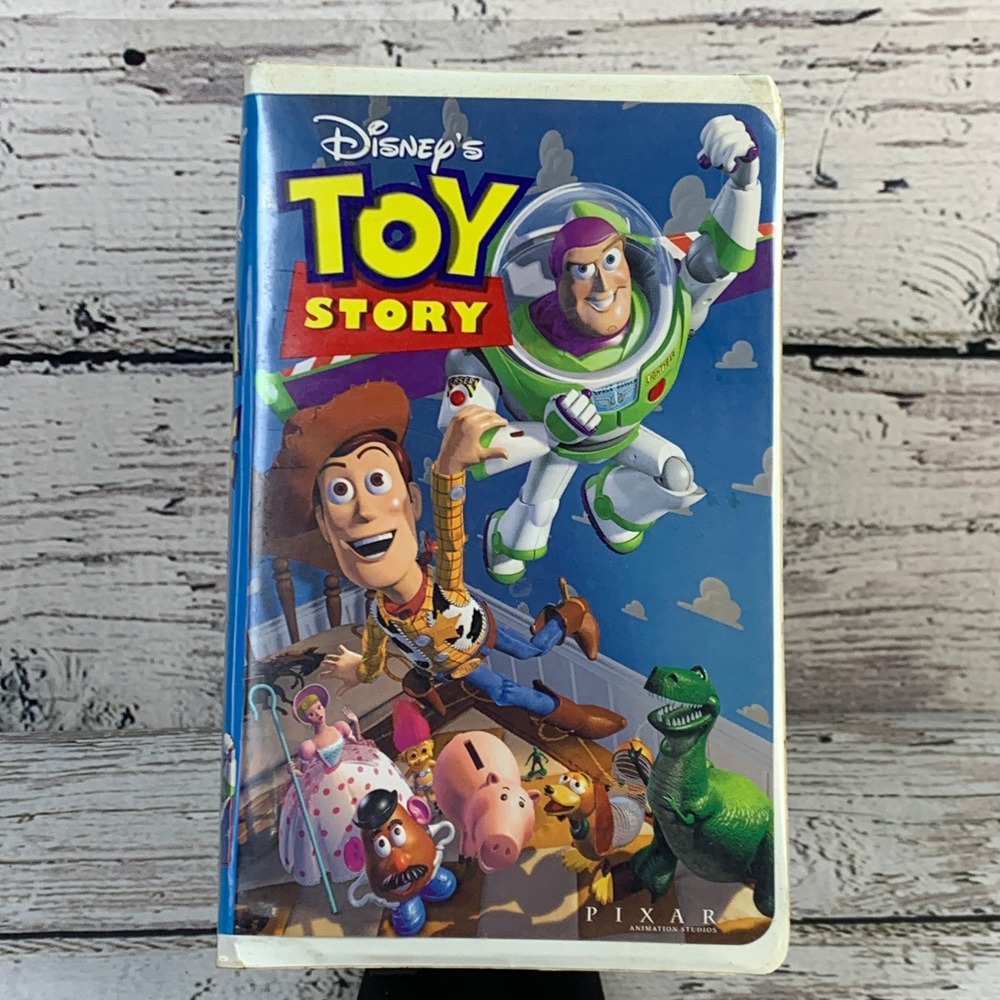 Disney Toy Story [1995 VHS Tape] Clamshell Case‎ Collectible Movie Vintage